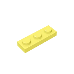 LEGO plastinka bilan mos qurilish bloklari 1 x 3 3623 texnik MOC Aksessuarlar qismlari montaj majmui g'isht DIY