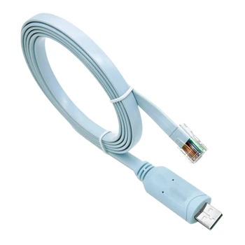 USB RJ45 konsol kabeli 6ft FTDI oyna 8, 7, Vista, MAC, Linux RS232