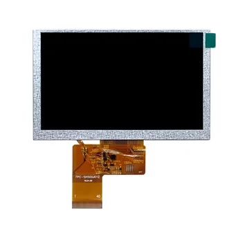 5 dyuymli Ttl40p Innolux AT050TN43 yuqori aniqlikdagi ekran uchun mos 800 * 480 LCD displey ekrani COMPTYCO LCD uchun mos keladi