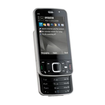 Original N96 yagona SIM 3G mobil telefon uyali & Rossiya Arab ibroniy English klaviatura Unlocked bepul yuk tashish