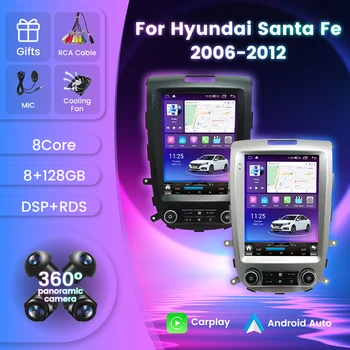 Hyundai Santa Fe uchun 2006 2007 2008 2009 2010 2011 2012 Android 9.7 