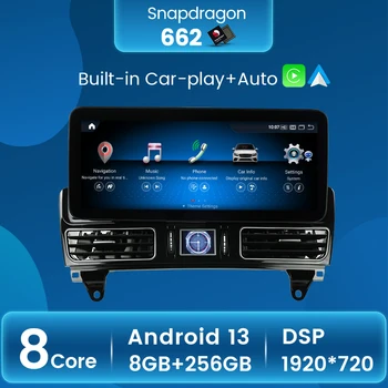 Mercedes Benz ML uchun Navifly 2012-2015 NTG4.5 avtomobil radio Stereo Video Player GPS Bosh birligi carplay 1920 * 720 Android barcha birida