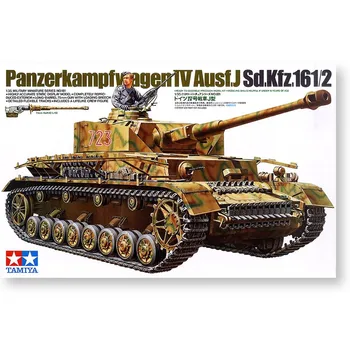 Tamiya 35181 1/35 nemis Panzerkampfvagen TV ausf.J Sd.Kfz.161/2 Kattalar Uchun Xobbi To'plami Uchun Tank Yig'ish Modeli Qurilish To'plamlari