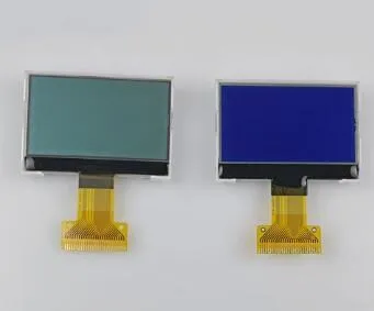 26PIN tishli 19296 LCD displey ekrani ST75256 haydovchi ic oq / moviy orqa yorug'lik SPI / Parallel interfeys