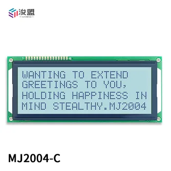 2004lcd 5v LCD raqamli displey moduli 20*4 belgi St7066 tekshiruvi Arduino Dropshipping uchun ko'k/sariq ekran yoritgichi