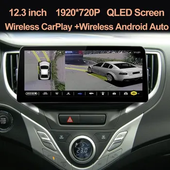 Suzuki Baleno uchun 2016 2017 2018 2019 12.3 inch ekran Radio Android 13 avtomobil Video Player Stereo GPS Multimedia Carplay Bosh birligi