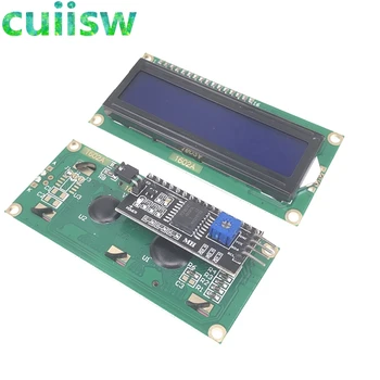10dona LCD1602 + i2c LCD 1602 arduino Lcd8574 Adapter plastinka uchun modul ko'k ekran PCF2 IIC/I1602C